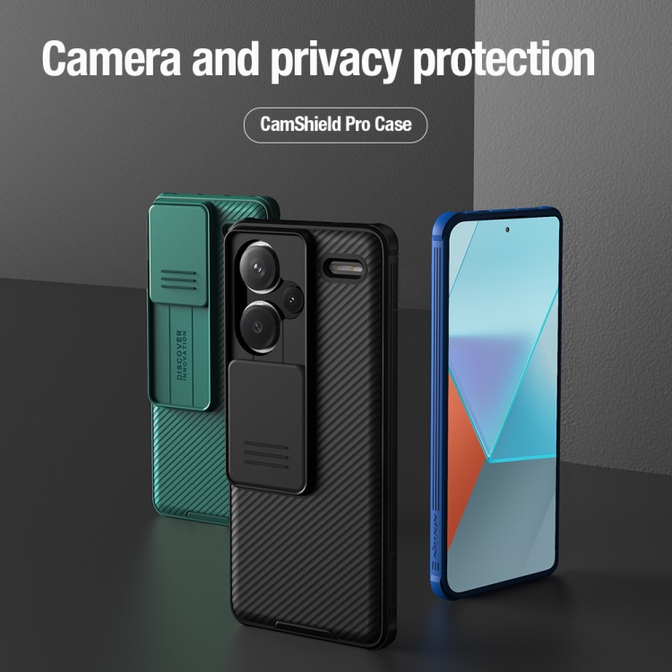 NILLKIN CAM SHIELD PRO Burkolat Xiaomi Redmi Note 13 Pro+ 5G Kék