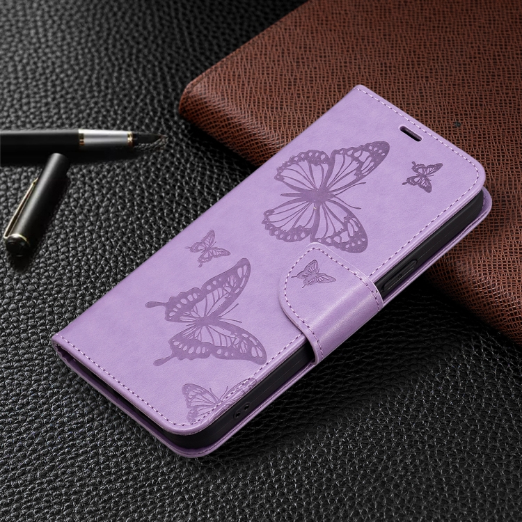 ART BUTTERFLY Pénztárca Tok Xiaomi Redmi Note 13 Lila Telefonhoz