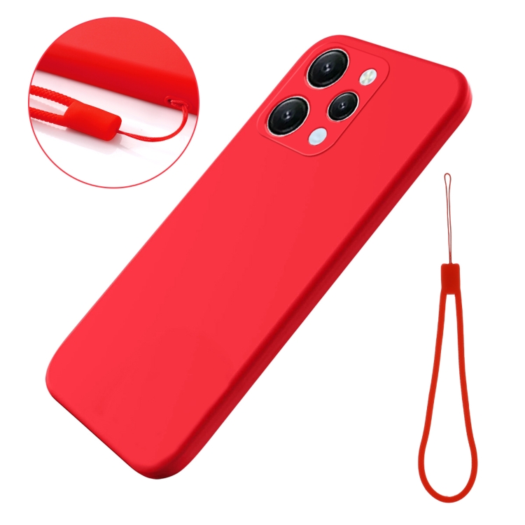 RUBBER Xiaomi Redmi 12 Piros Védőburkolat