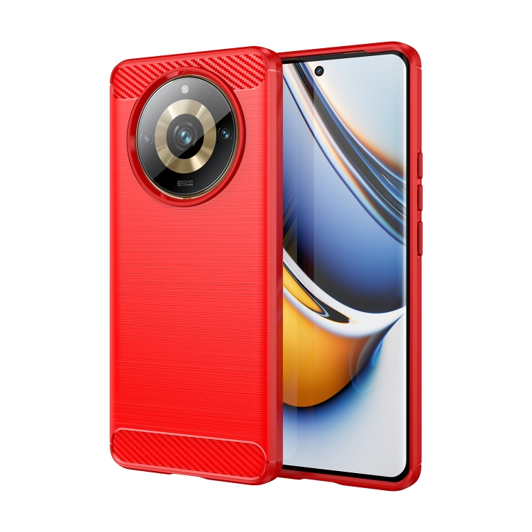 FLEXI TPU Burkolat Realme 11 Pro + 5G Piros