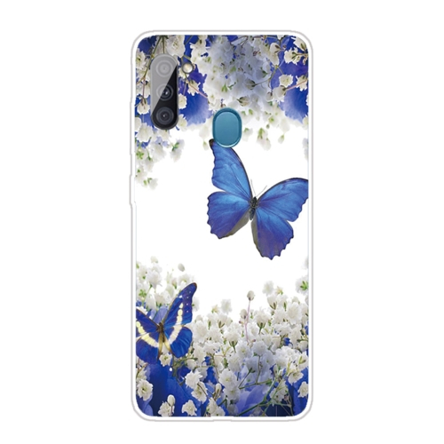 ART Szilikon Borítás Samsung Galaxy A11 / M11 PURPLE BUTTERFLY