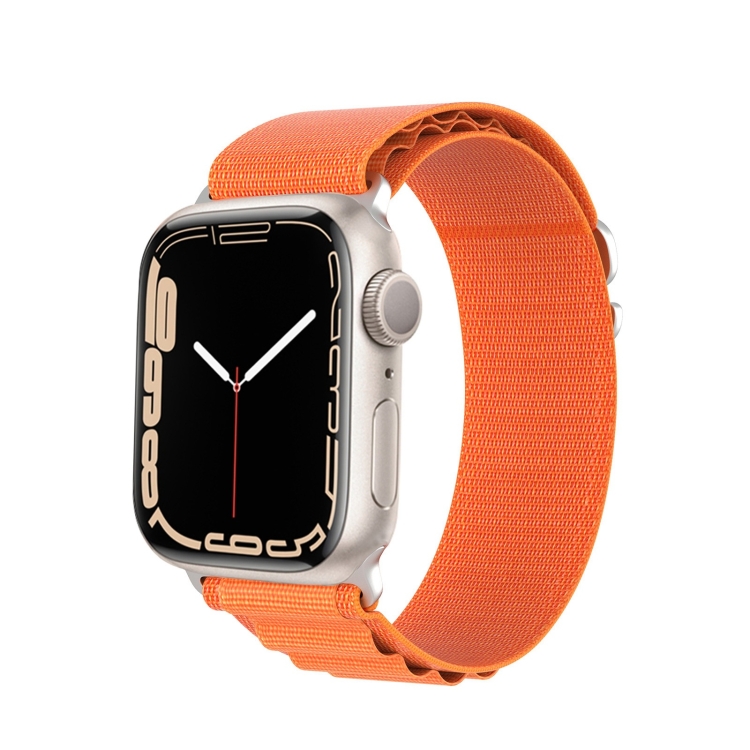 DUX GS Nylon Szíj Apple Watch SE / SE 2022 / SE 2023 (44 Mm) Narancssárga