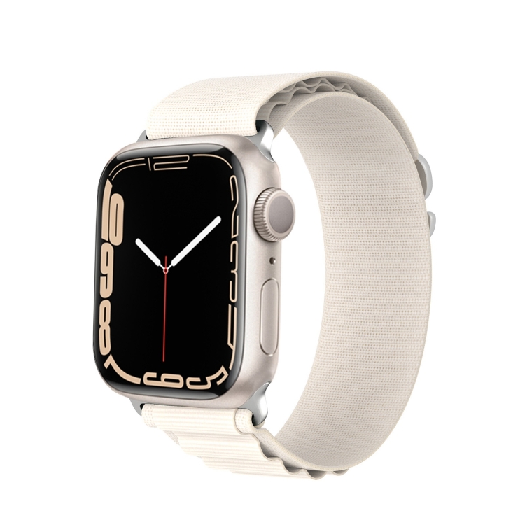 DUX GS Nylon Szíj Apple Watch SE / SE 2022 / SE 2023 (44 Mm) Bézs Színű