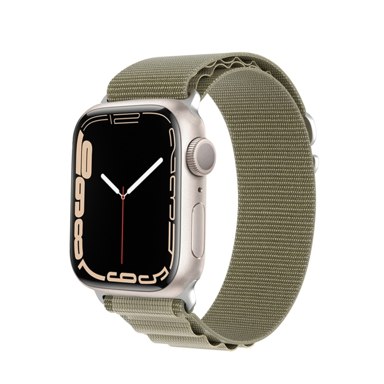 DUX GS Nylon Szíj Apple Watch SE / SE 2022 / SE 2023 (44mm) Zöld