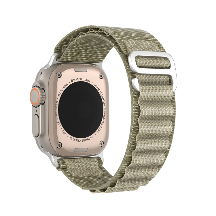 DUX GS Nylon Szíj Apple Watch SE / SE 2022 / SE 2023 (44mm) Zöld