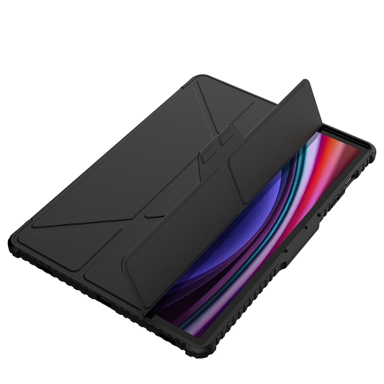 NILLKIN BUMPER PRO Csuklós Tok Samsung Galaxy Tab S9+ / S10+ Fekete