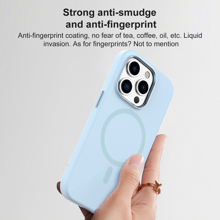 MUTURAL SILICONE MAGSAFE Védőburkolat Apple IPhone 15 Pro Lila