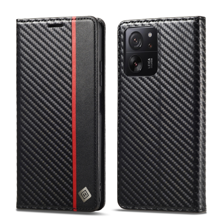 IMEEKE CARBON Wallet Tok Xiaomi 13T / 13T Pro