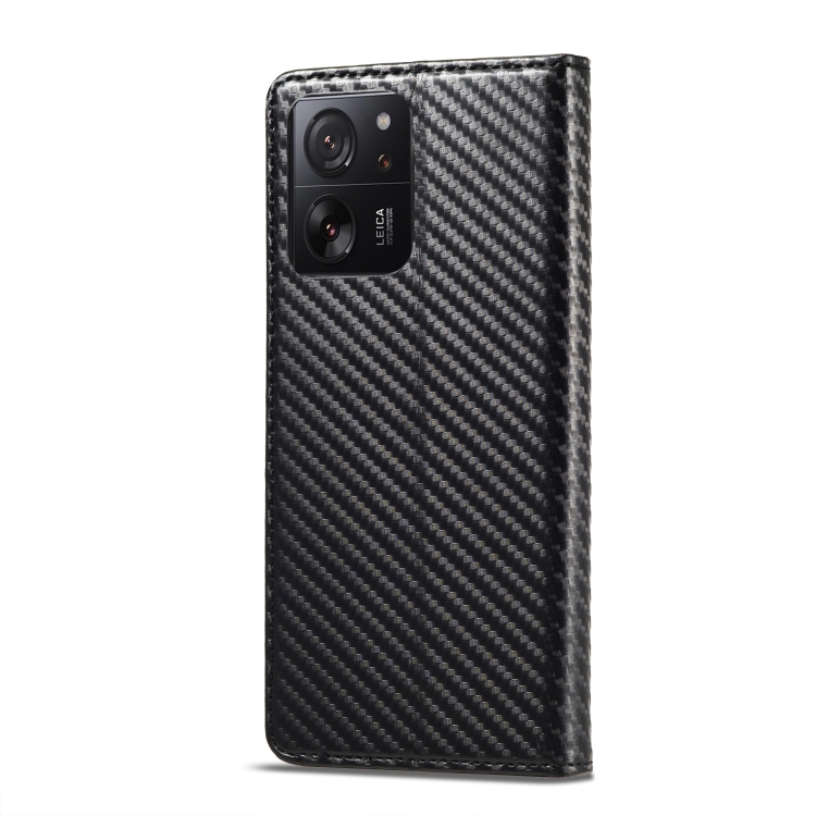 IMEEKE CARBON Wallet Tok Xiaomi 13T / 13T Pro