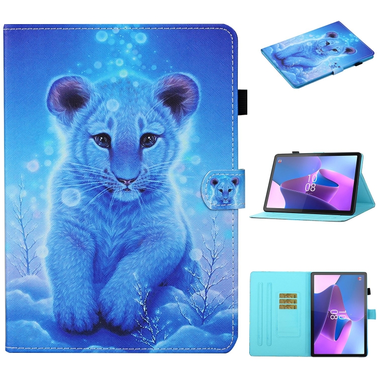 ART Összecsukható Tok Lenovo Tab P12 LITTLE TIGER