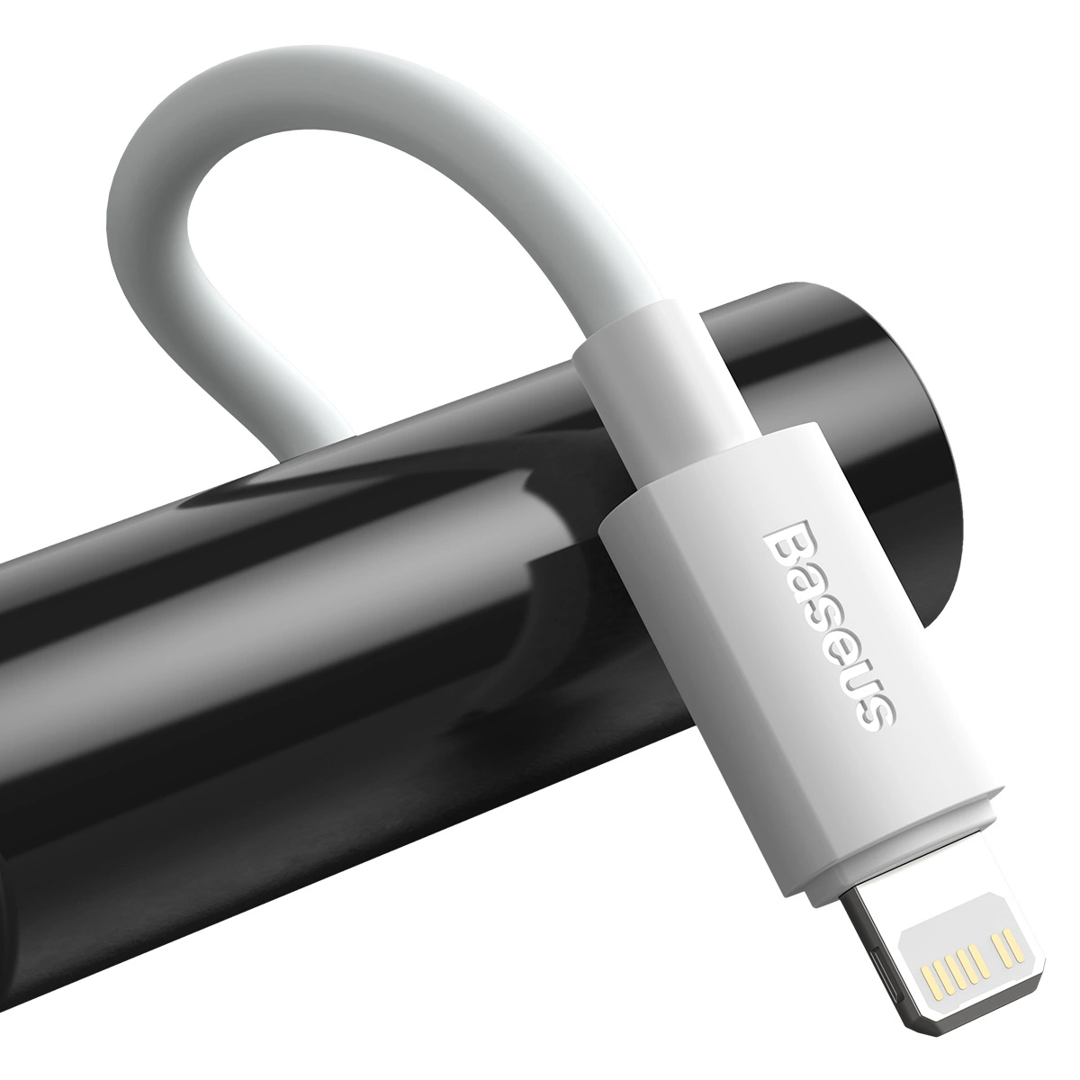 BASEUS SIMPLE WISDOM 2x Kábel USB-C / Lightning 20W 1,5 Méter Fehér