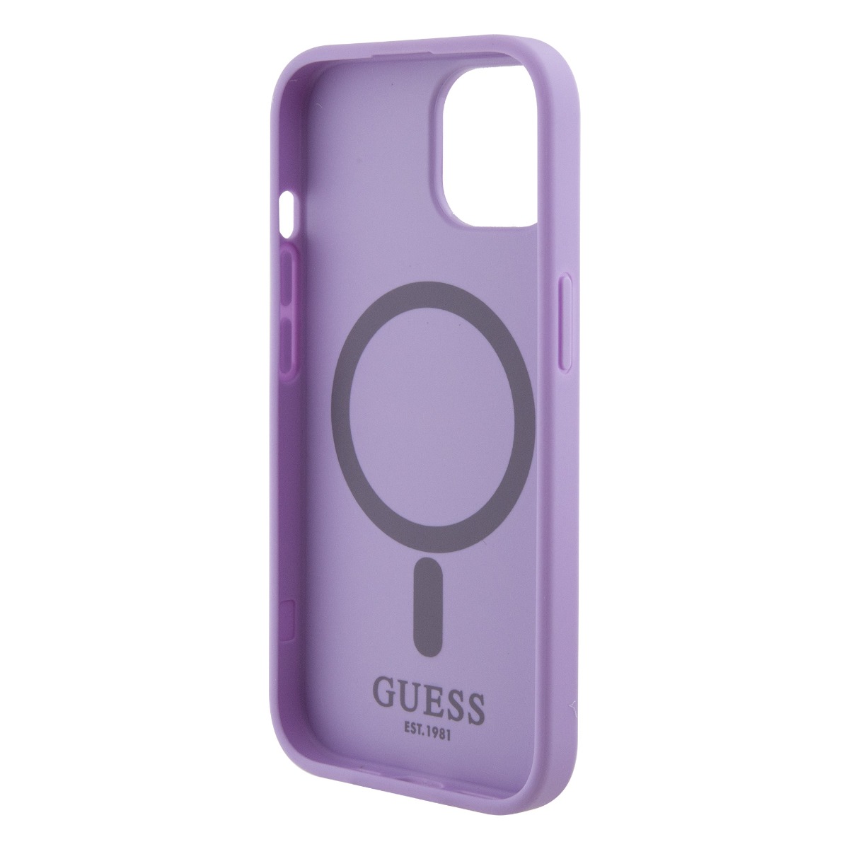 GUESS MAGSAFE Borító Apple IPhone 15 Lila Telefonhoz