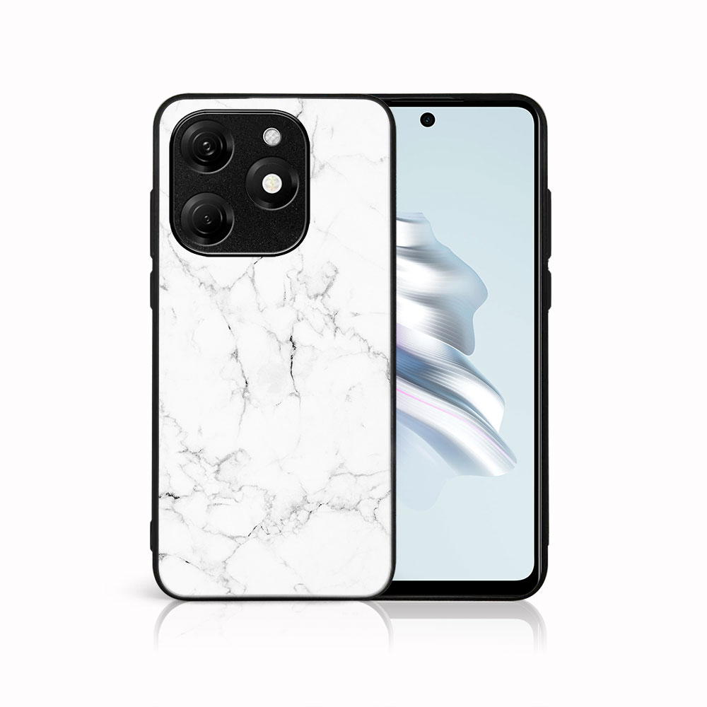 MY ART Védőburkolat Tecno Spark 20C / Tecno Spark Go 2024 WHITE MARBLE-hoz (144)