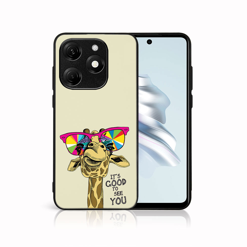 MY ART Védőburkolat Tecno Spark 20C / Tecno Spark Go 2024 GIRAFFE (180)-hoz