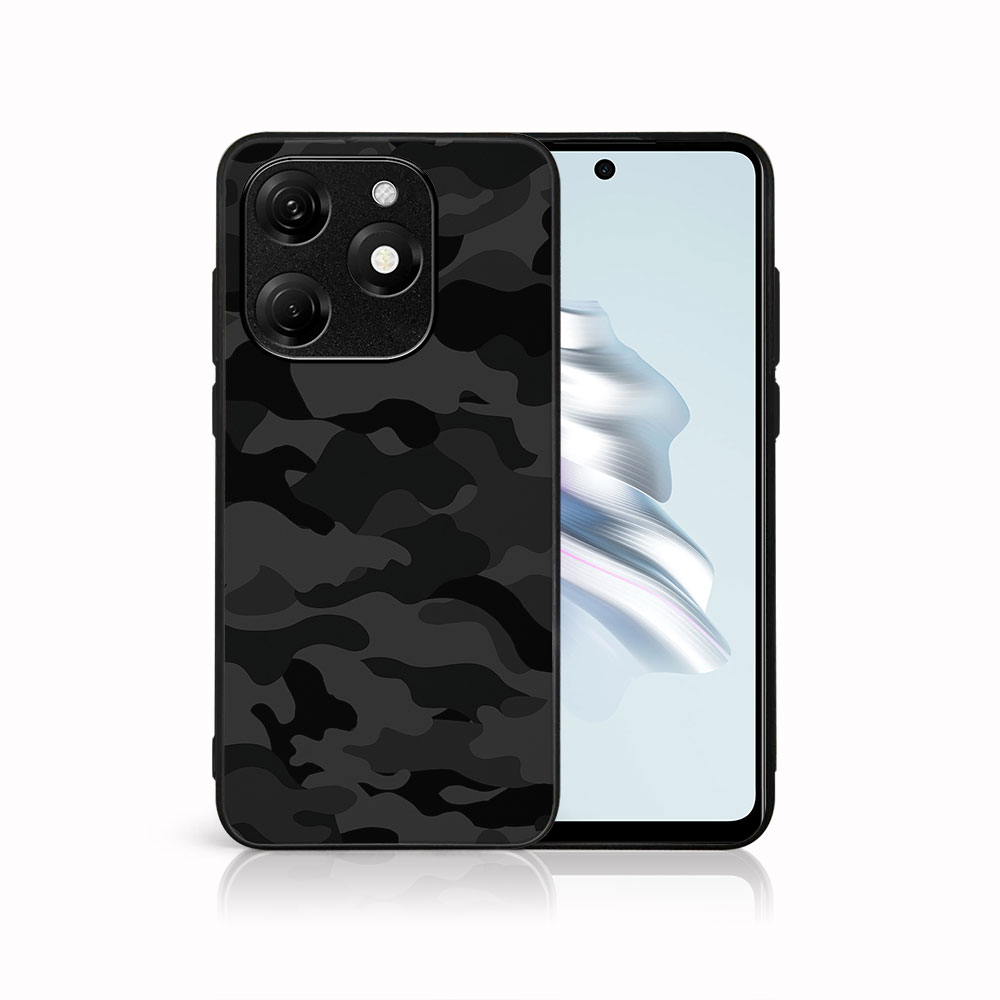 MY ART Védőburkolat Tecno Spark 20 BLACK CAMO-hoz (234)