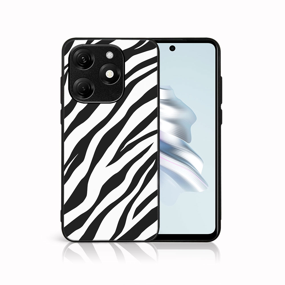 MY ART Védőburkolat Tecno Spark 20 ZEBRA (237) Számára