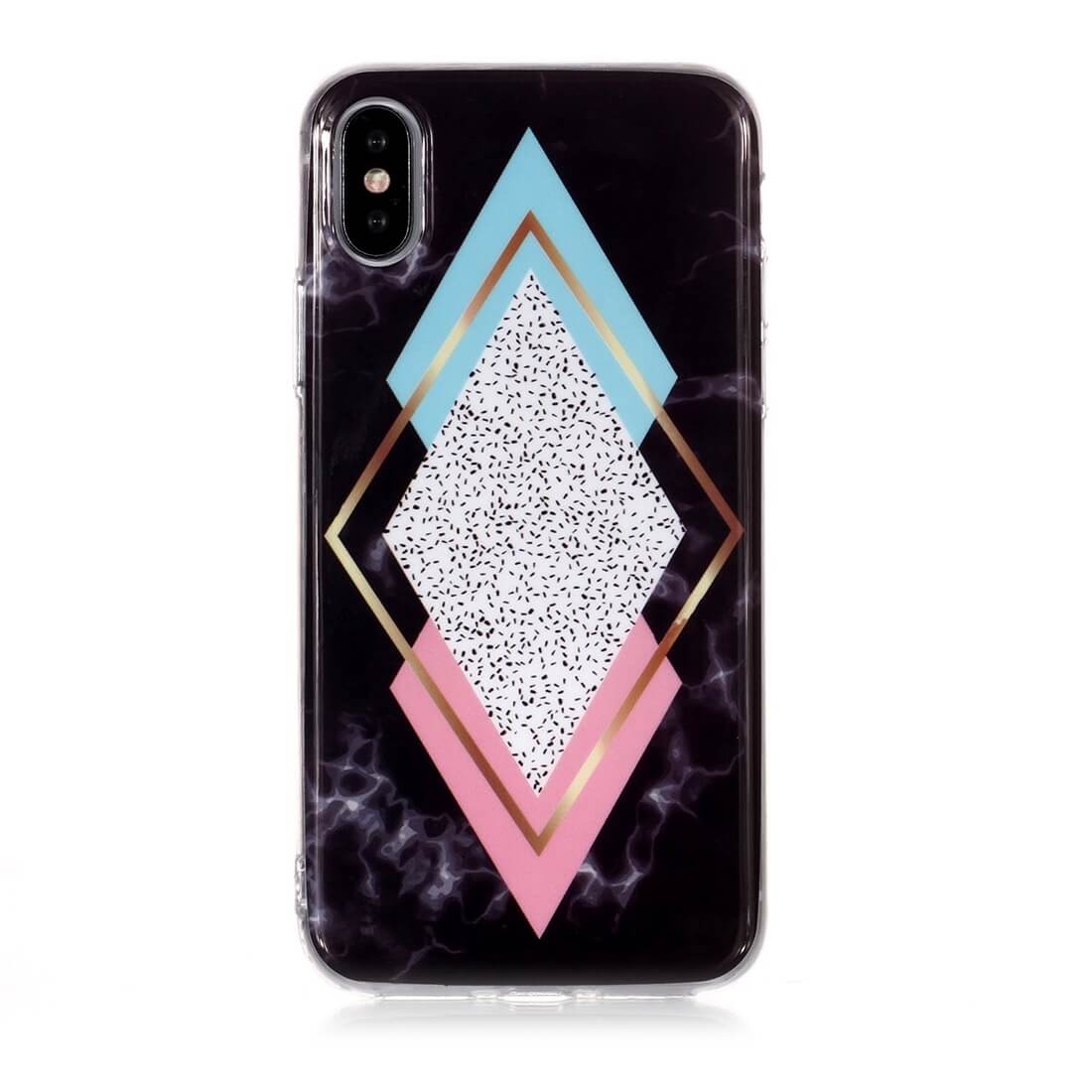 MARBLE Védőburkolat Apple IPhone X / IPhone XS RHOMBUS