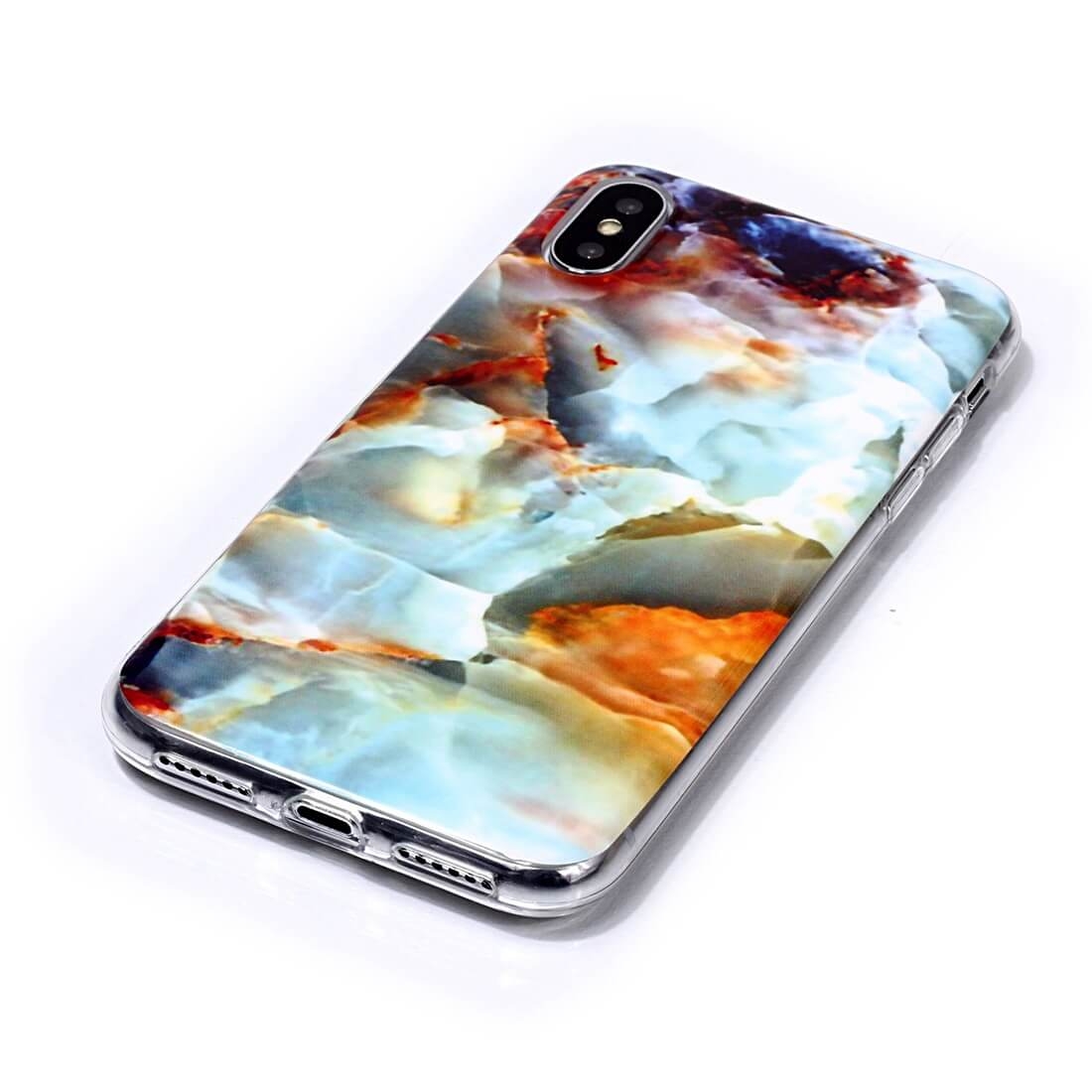 MARBLE Védőburkolat Apple IPhone X / IPhone XS SUNSET