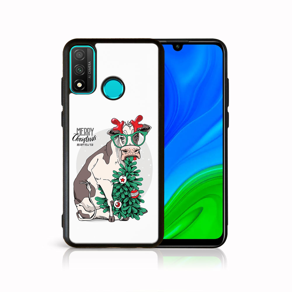 MY ART Borító Karácsonyi Dizájnnal, Huawei P Smart 2020 BOLDOG CHRISTMAS (074)