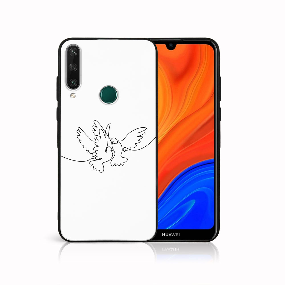 PROTEMIO MY ART Védőtok Huawei Y6p DOVE (031)