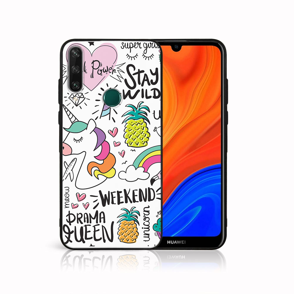 PROTEMIO MY ART Védőburkolat Huawei Y6p UNICORN (063)