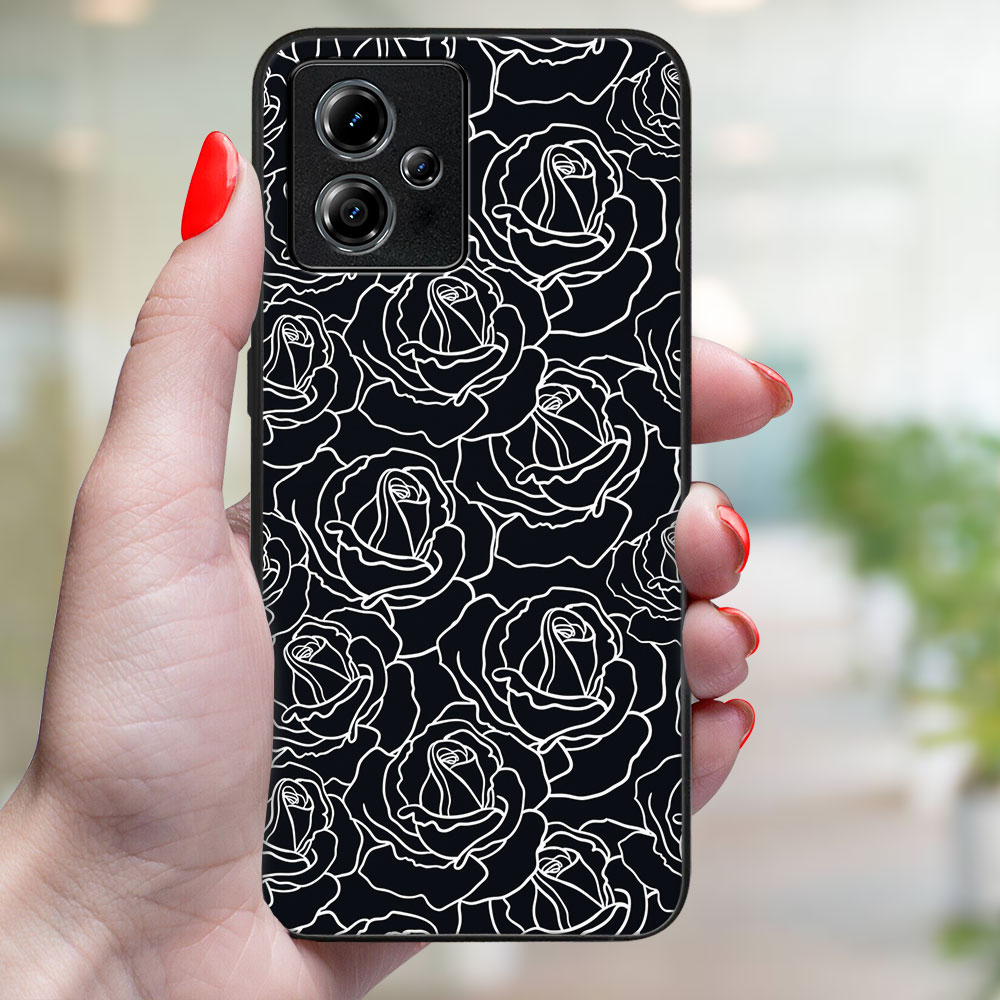 MY ART Védőburkolat A Motorola Moto G14 Számára ROSES (172)