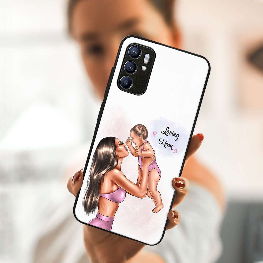 PROTEMIO MY ART Szilikon Tok Oppo Reno6 5G LOVING MOM (115)