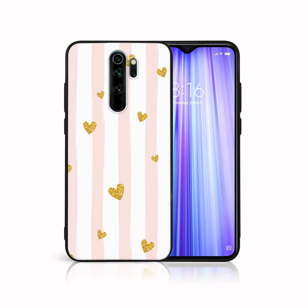 PROTEMIO MY ART Szilikon Borítás Xiaomi Redmi Note 8 Pro HEARTS (006)