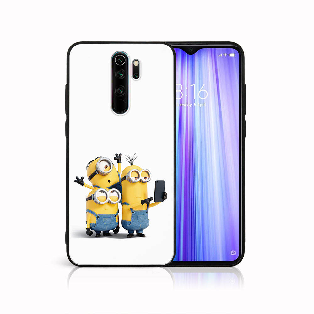 PROTEMIO MY ART Szilikon Borítás Xiaomi Redmi Note 8 Pro MINIONS SELFIE (022)