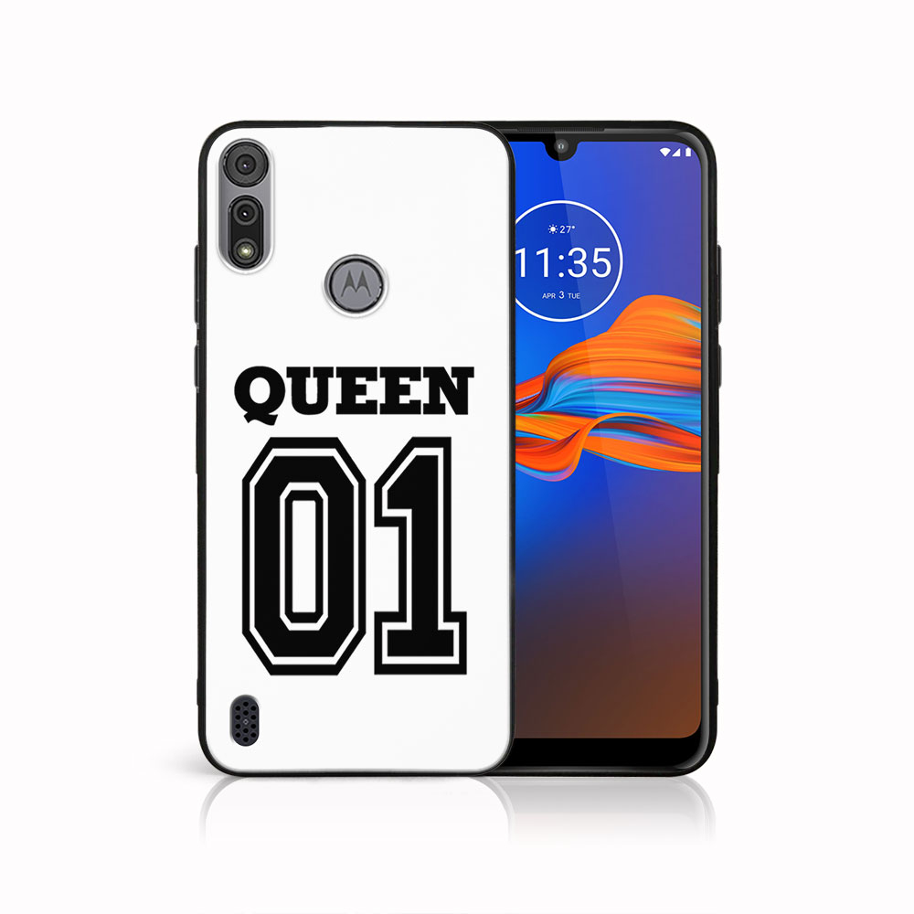 PROTEMIO MY ART Szilikon Borítás Motorola Moto E6s QUEEN (030)