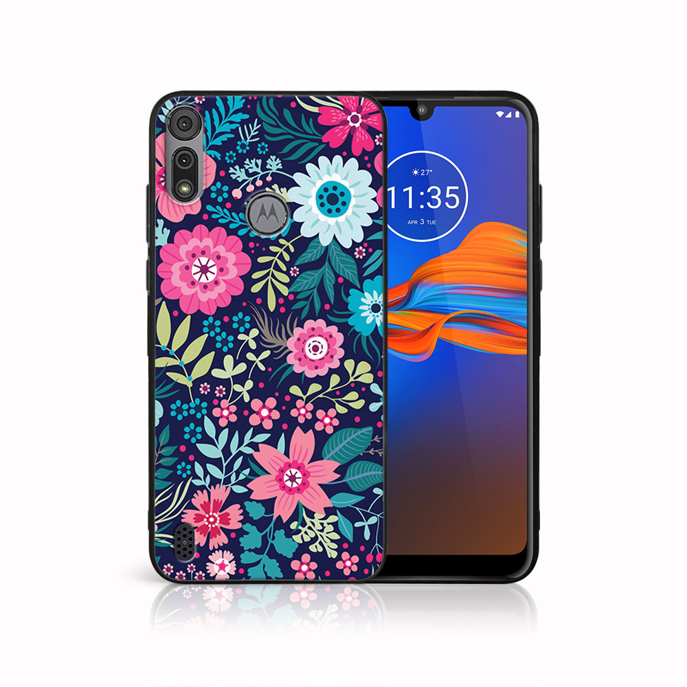 PROTEMIO MY ART Szilikon Borítás Motorola Moto E6s FLORA (038)