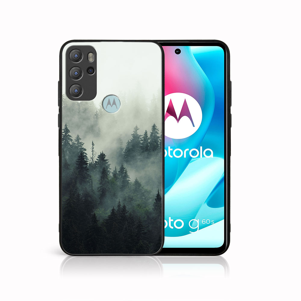 PROTEMIO MY ART Szilikon Borítás Motorola Moto G60s FOREST (003)