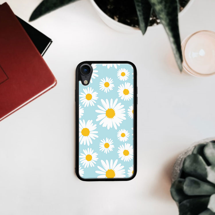 PROTEMIO MY ART Védőtok Apple IPhone XR CAMOMILE (124) Készülékhez