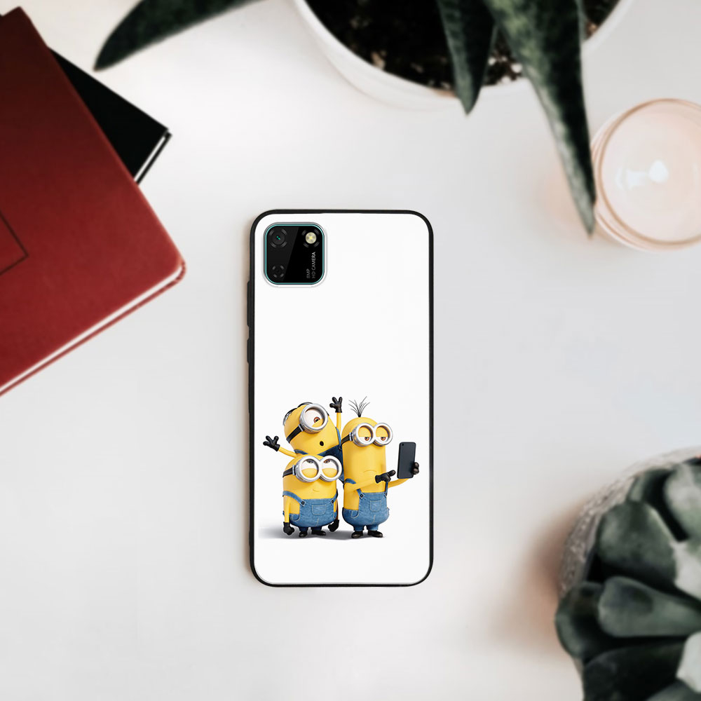 PROTEMIO MY ART Szilikon Tok A Huawei Y5p MINIONS SELFIE Készülékhez (022)