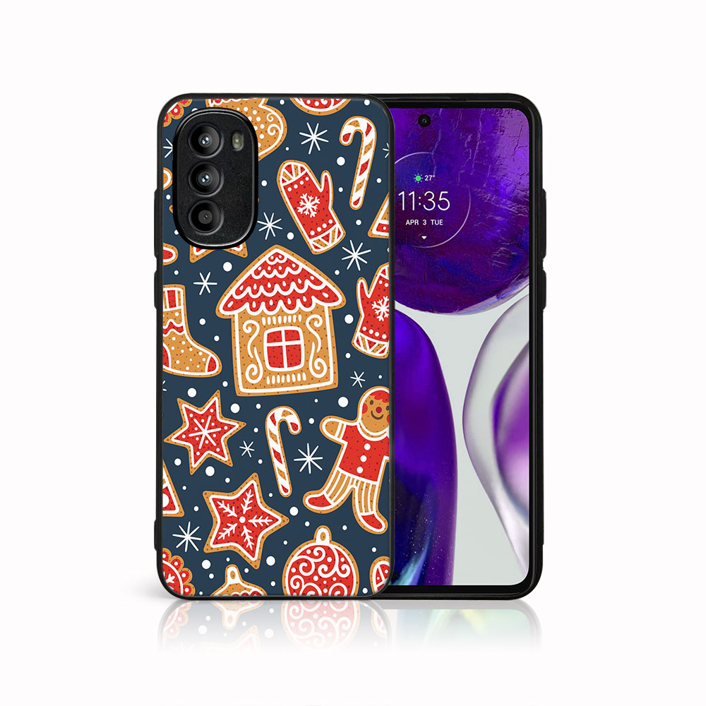 MY ART Borító Karácsonyi Dizájnnal Motorola Moto G62 5G CHRISTMAS (069)