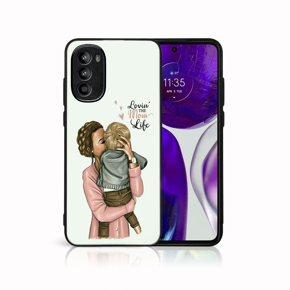 MY ART Védőburkolat Motorola Moto G62 5G MOM LIFE (118) Telefonhoz