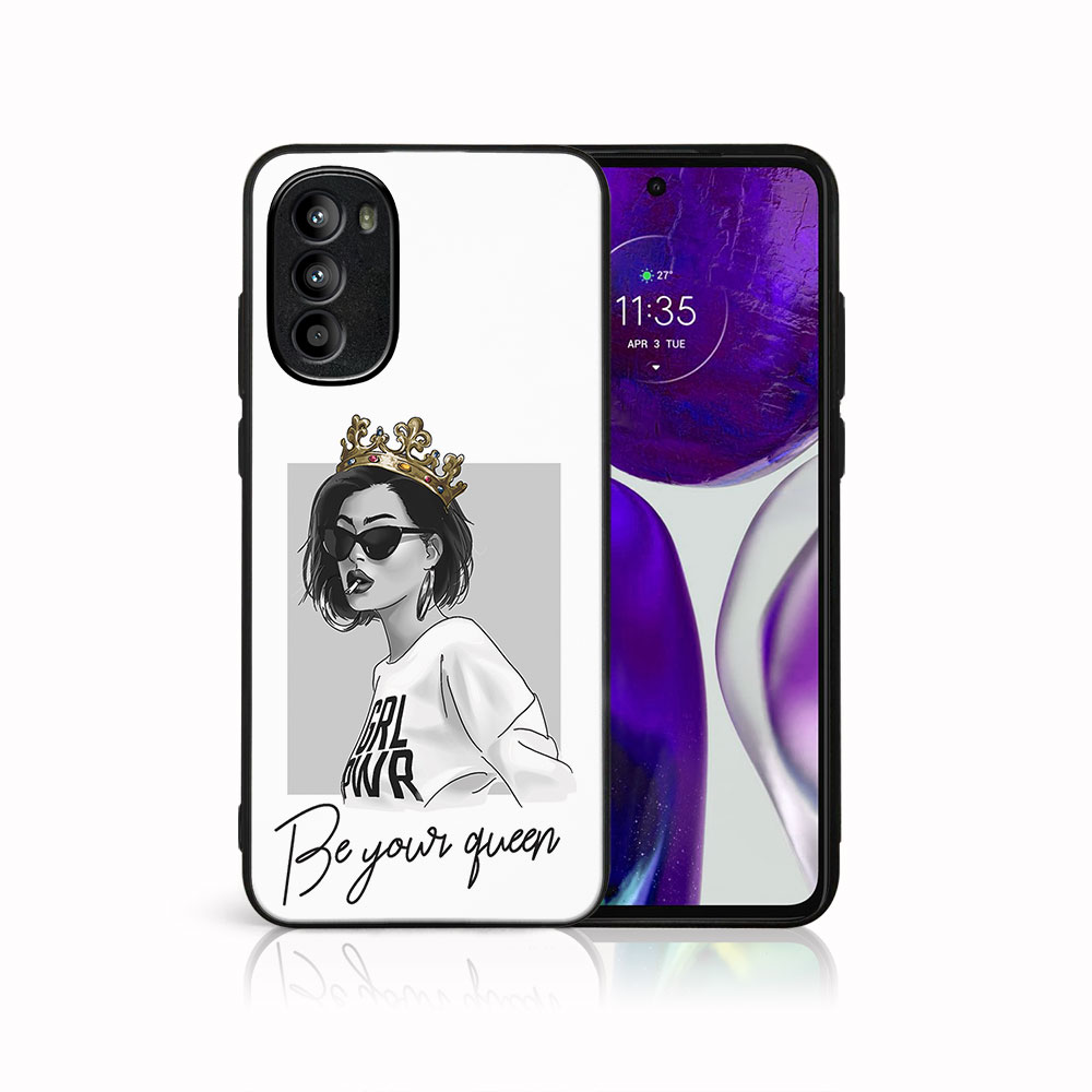 MY ART Védőburkolat Motorola Moto G62 5G QUEEN (139) Telefonhoz