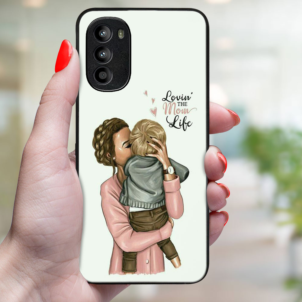 MY ART Védőburkolat Motorola Moto G62 5G MOM LIFE (118) Telefonhoz