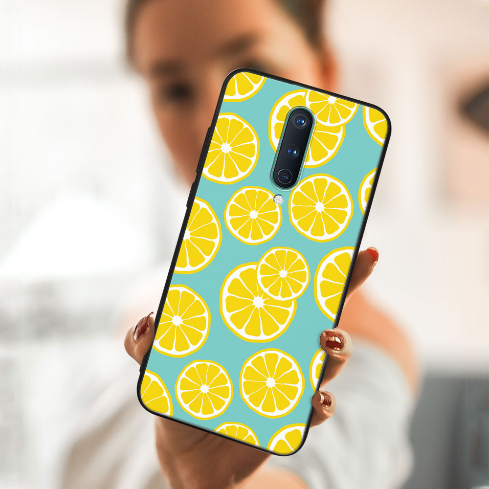 PROTEMIO MY ART Védőtok OnePlus 8 -LEMON (121)