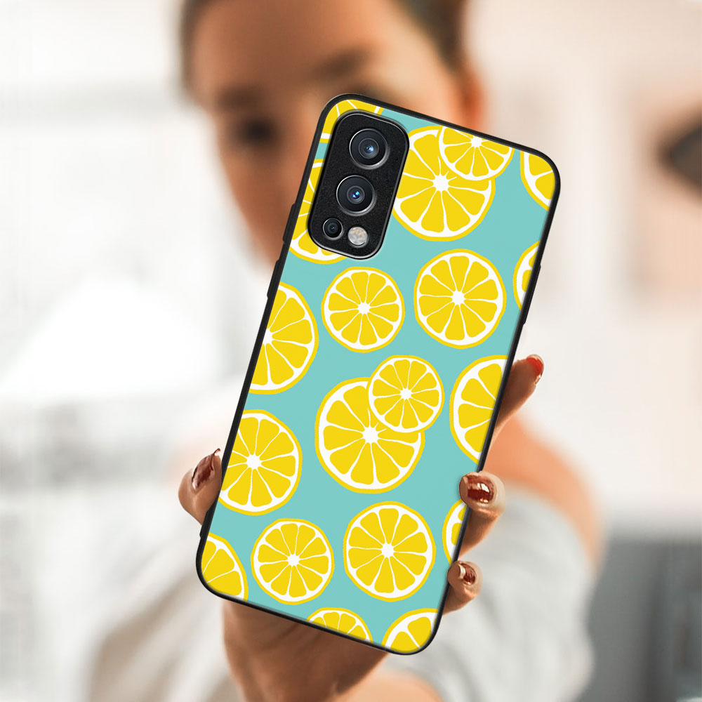 PROTEMIO MY ART Védőtok OnePlus Nord 2 5G -LEMON (121)