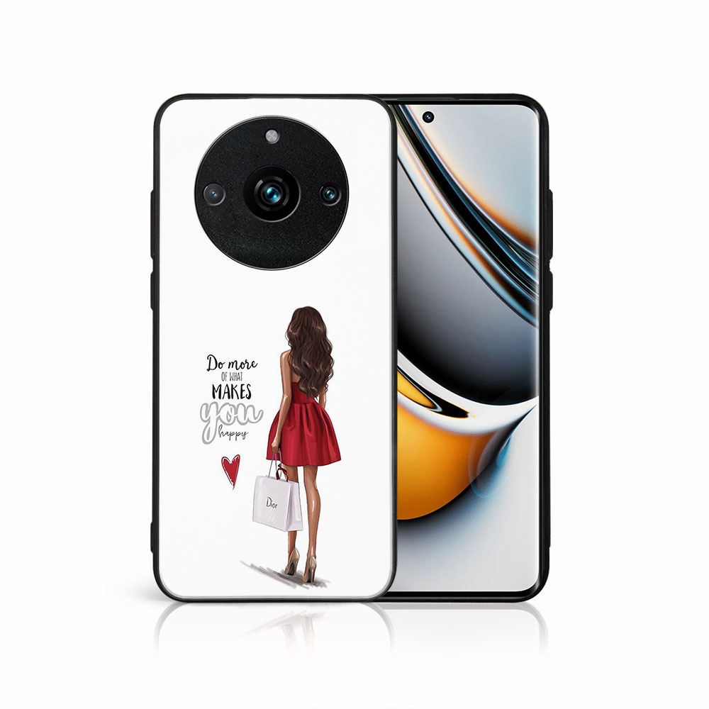 MY ART Védőburkolat A Realme 11 Pro 5G / Pro+ 5G RED DRESS-hoz (137)