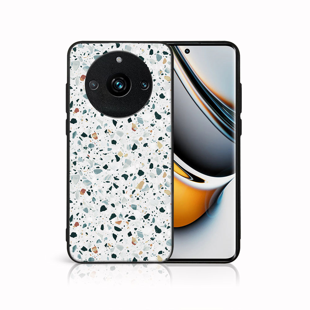 MY ART Védőburkolat A Realme 11-hez Pro 5G / Pro+ 5G GREY TERRAZZO (163)