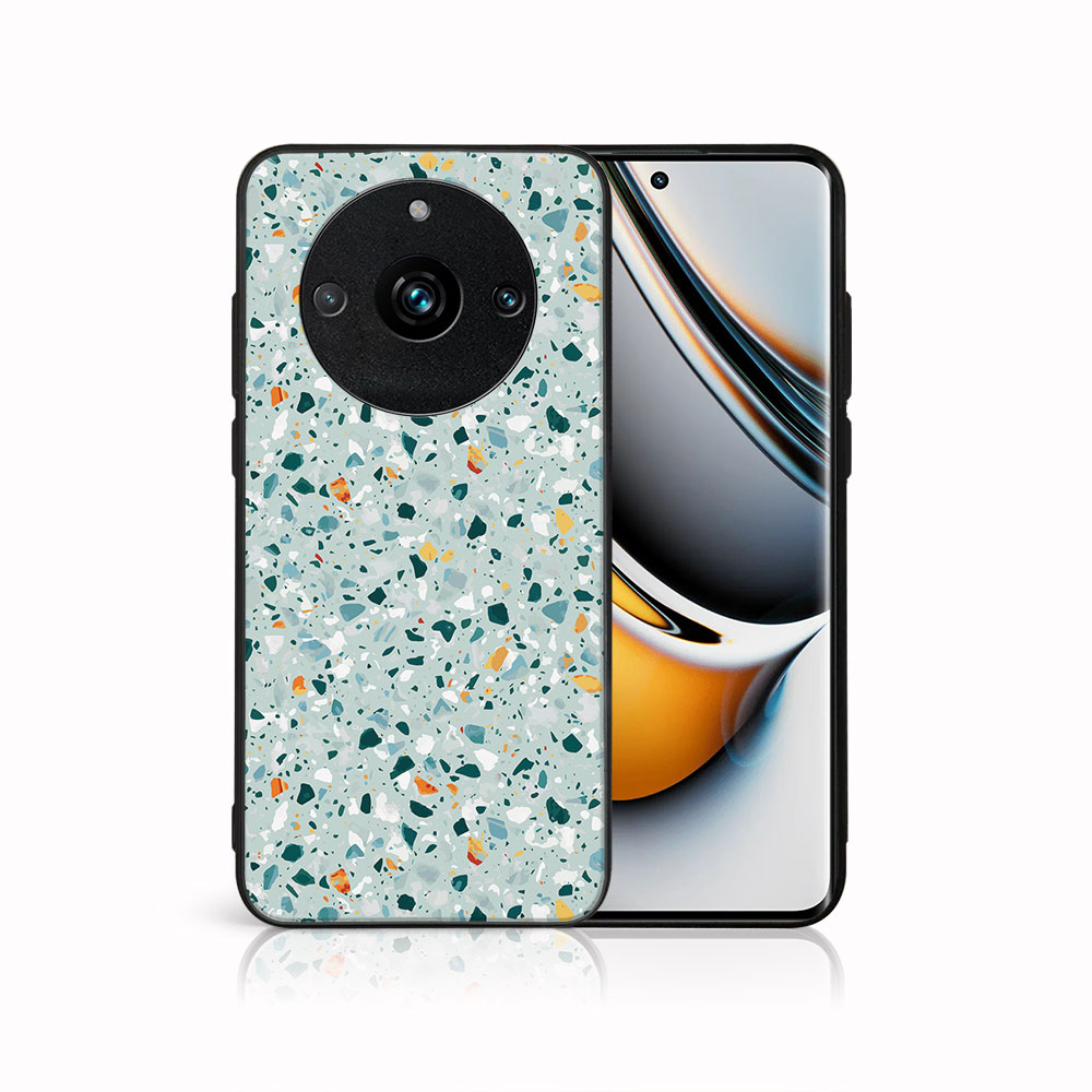 MY ART Védőburkolat A Realme 11-hez Pro 5G / Pro+ 5G BLUE TERRAZZO (164)