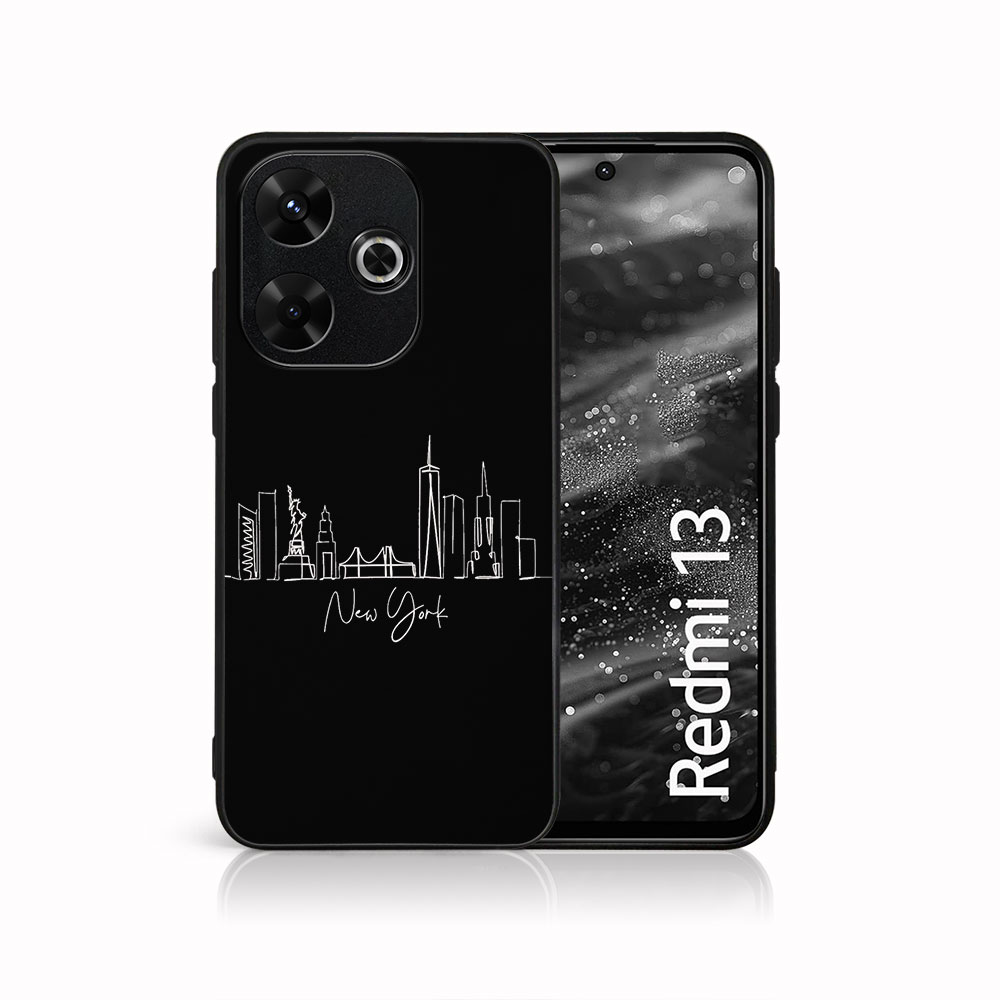 MY ART Védőburkolat A Xiaomi-hoz Redmi 13 NEW YORK (207)