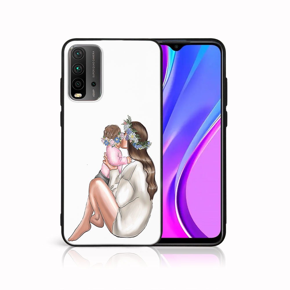 MY ART Védőtok Xiaomi Redmi 9T-BABY GIRL (111)