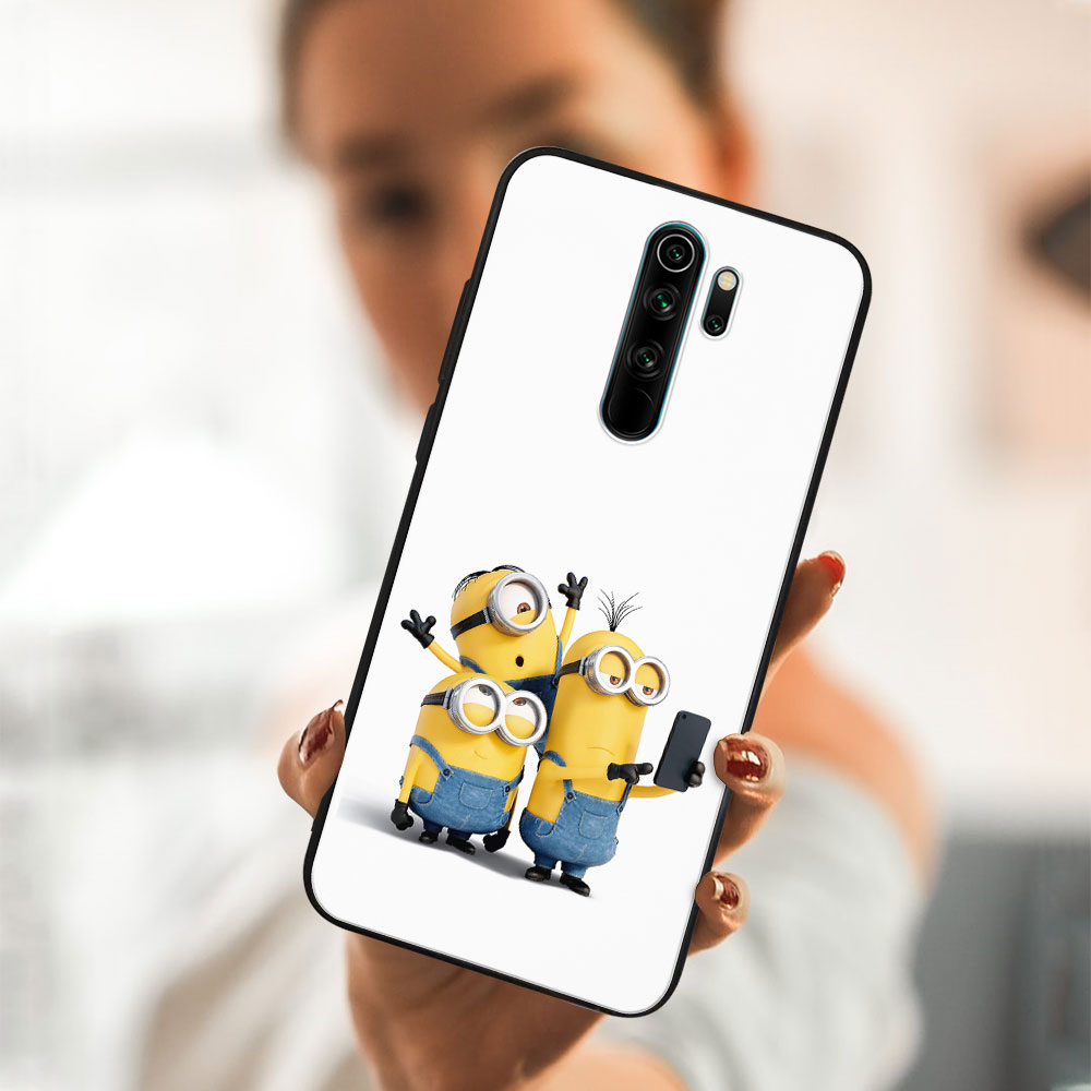 PROTEMIO MY ART Szilikon Borítás Xiaomi Redmi Note 8 Pro MINIONS SELFIE (022)