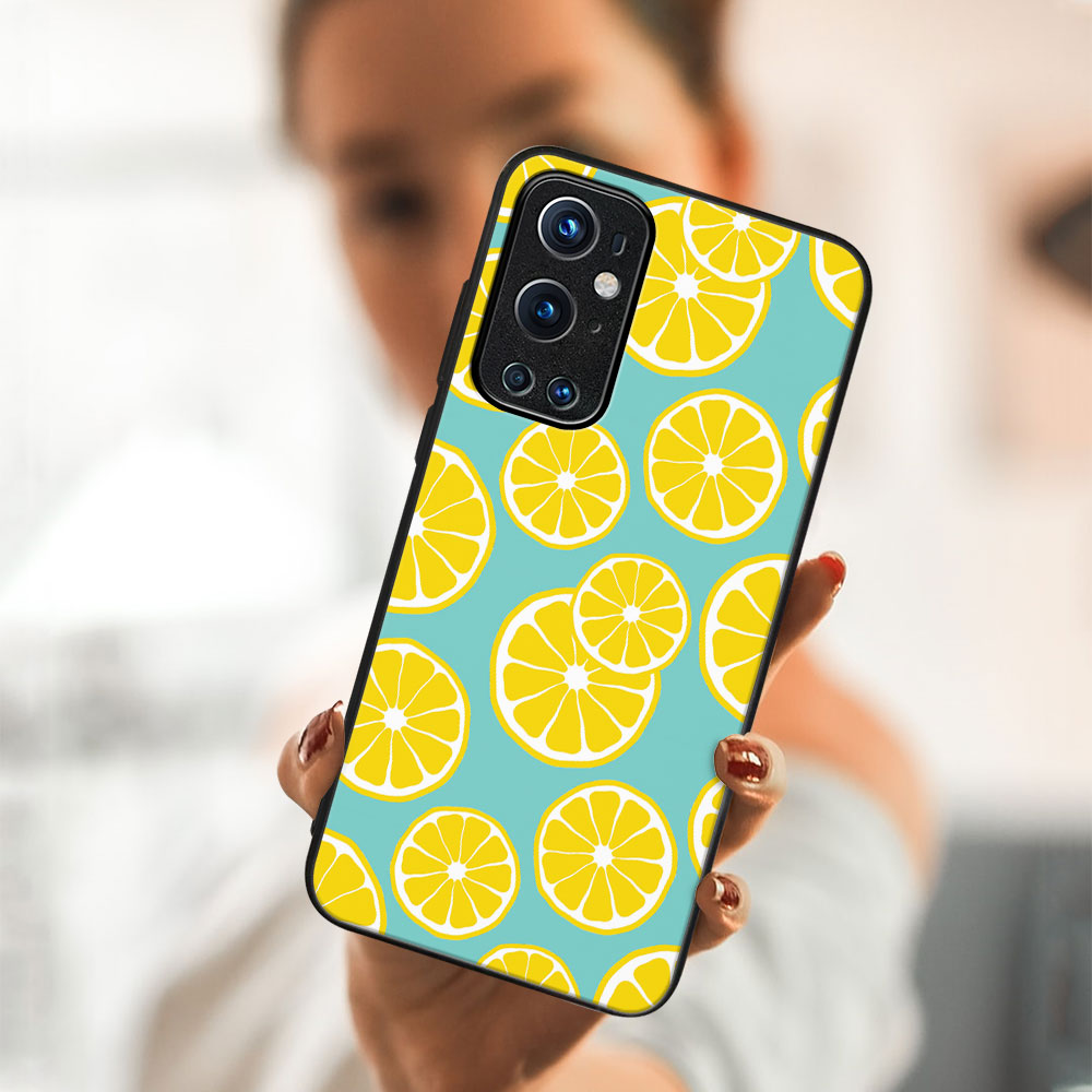 PROTEMIO MY ART Védőtok OnePlus 9 Pro -LEMON (121)