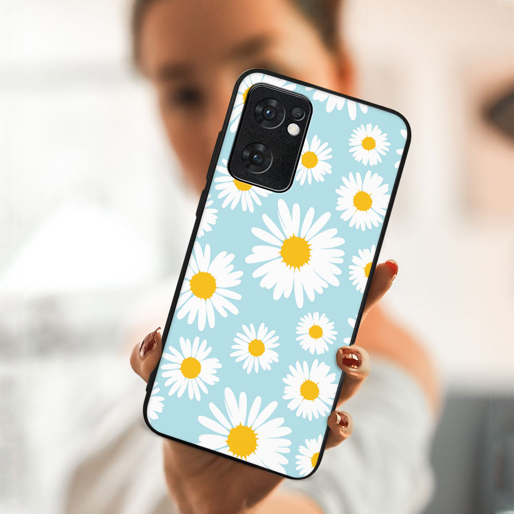 PROTEMIO MY ART Védőtok Oppo Reno7 5G CAMOMILE (124)