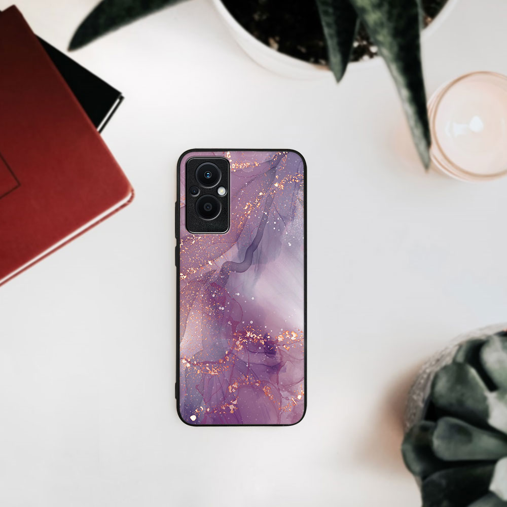 PROTEMIO MY ART Védőtok Oppo Reno7 Lite 5G PURPLE (148)