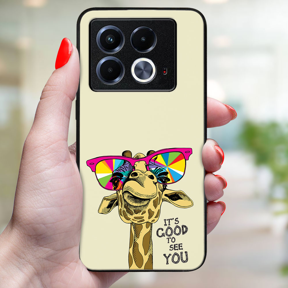 MY ART Védőburkolat Infinix Note 40 GIRAFFE (180)-hoz